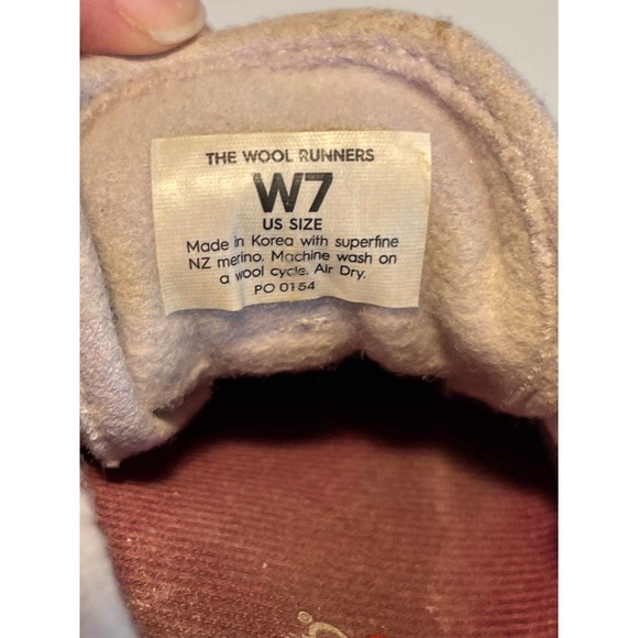 All Birds Women Wool Runners Highlights  Kotare Heather Purple US Size W7 - Picture 8 of 8